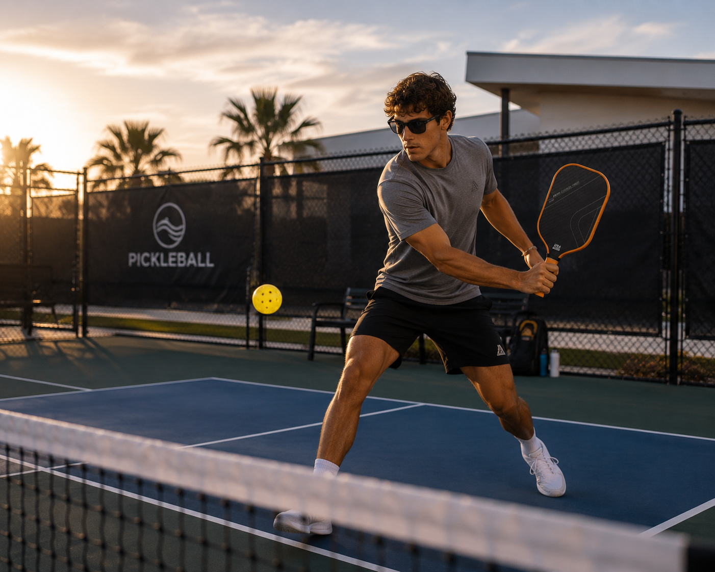 CourtEdge™ Apex Carbon Fiber Frosted Pickleball Paddle