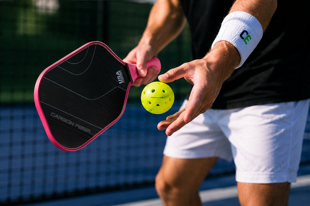 CourtEdge™ Apex Carbon Fiber Frosted Pickleball Paddle