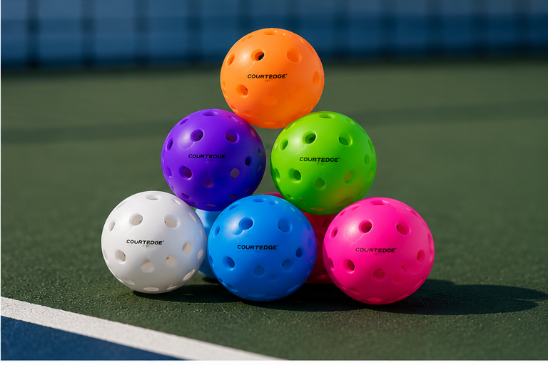 CourtEdge™ Professional Indoor Pickleballs