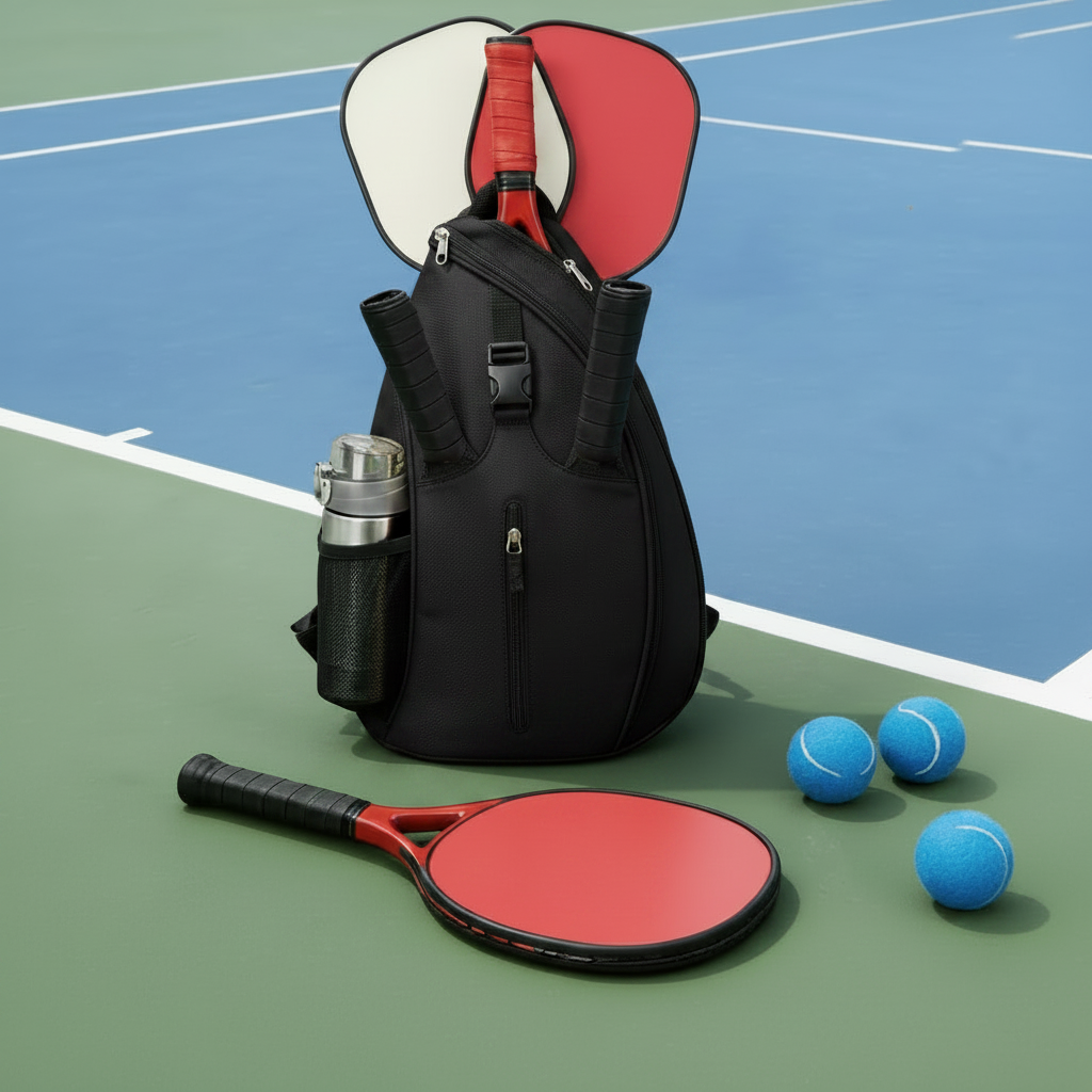 CourtEdge Pro Pickleball Sling Backpack