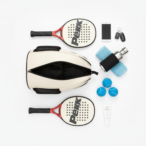 CourtEdge Pro Pickleball Backpack - Flat Lay